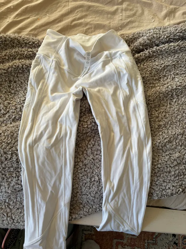 Lululemon White Leggings - Image 5