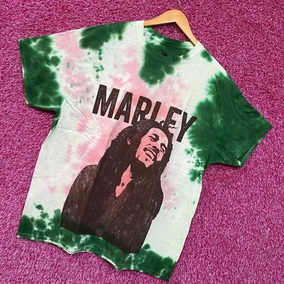 Bob Marley One Love Jamaican Reggae Poster Tie Dye 1X - Image 3