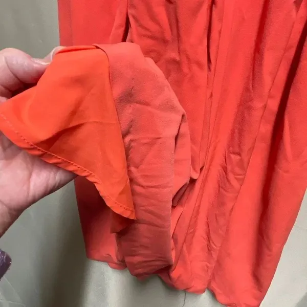 Minuet size Medium strappy fit n flare coral lined sundress - Image 8