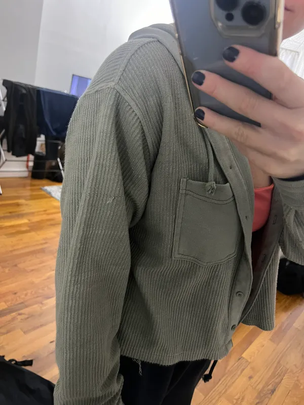 Outfitters Cropped Jacket - Image 4