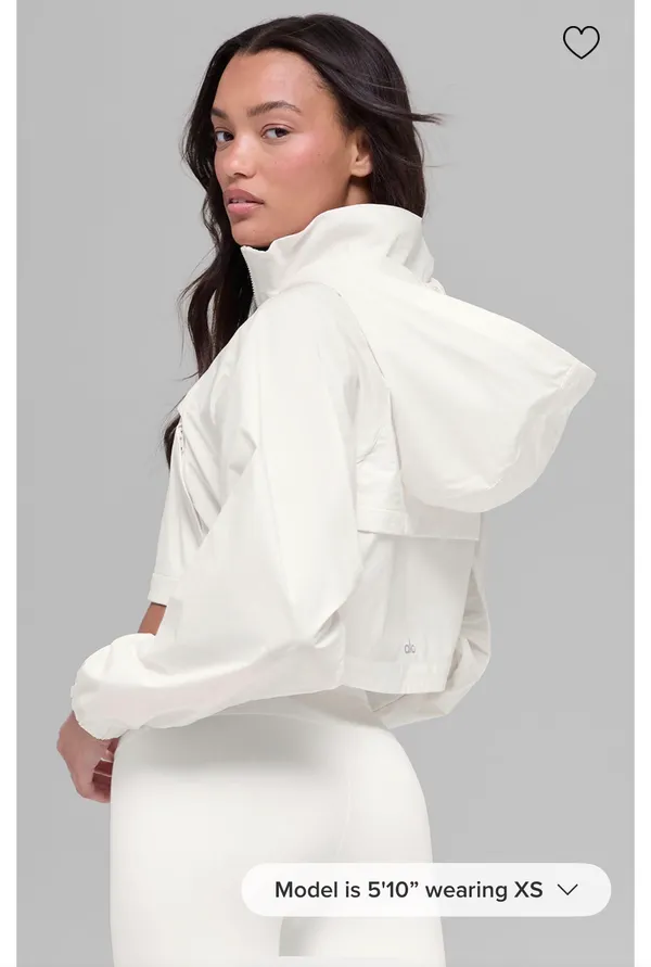 Alo Yoga Cropped Playmaker Jacket - Image 6