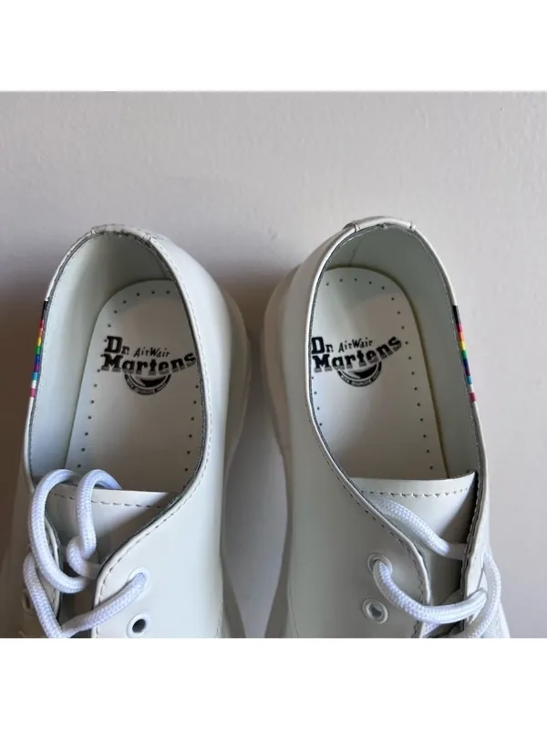 Dr. Martens NEW Unisex 1461 Smooth Leather Pride Oxford Size 8 or 7 #631 - Image 8