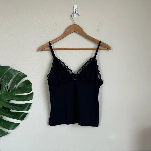 Vintage Gillian & O’Malley Black Camisole - Image 10