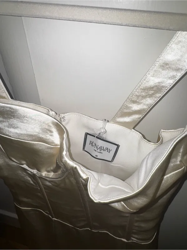 Runaway The Label - Oura Mini Dress - White - Image 3