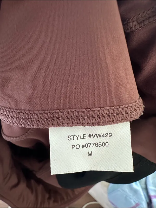 Vuori - Cropped Brown Leggings - Image 4