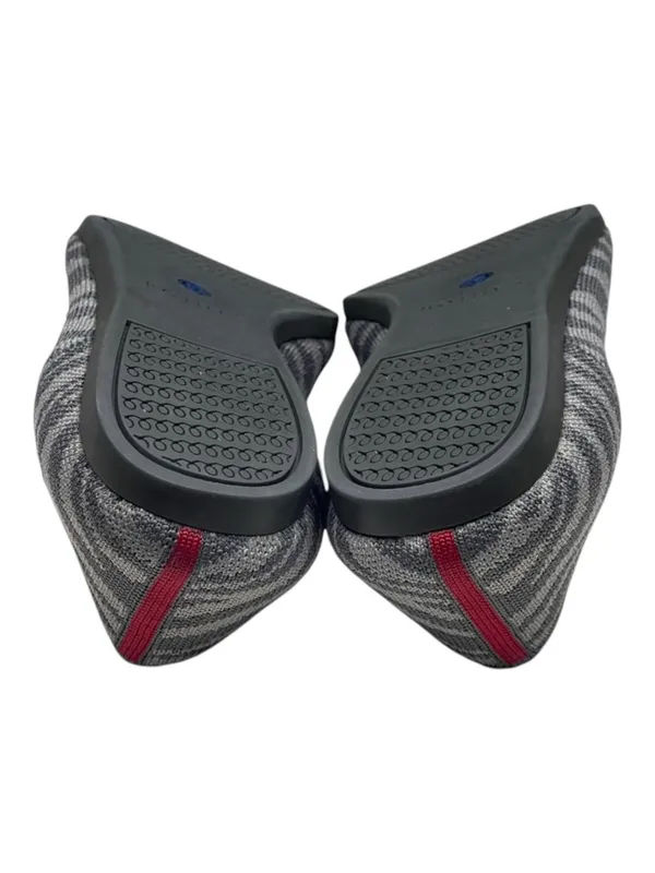 VHTF: Retired Rothy’s ➤ The Point Flats ➤ Grey Zebra Stripe Print ➤ 8M ➤ Sustain - Image 10