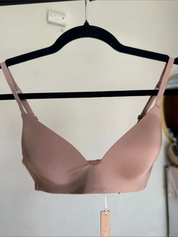 NWT SKIMS Wireless Form lightly lined ‎ T-Shirt Bra in Sienna 32B - Image 3