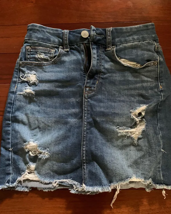 American Eagle Outfitters Jean Skirt - Image 5