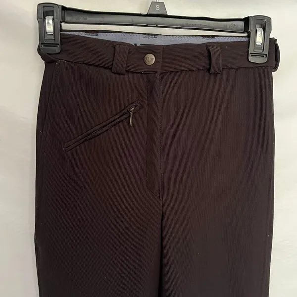 Tuffrider Equestrian Riding Womens Pants Sz 28 Breeches Ribbed Knee Patch Horse - Image 4
