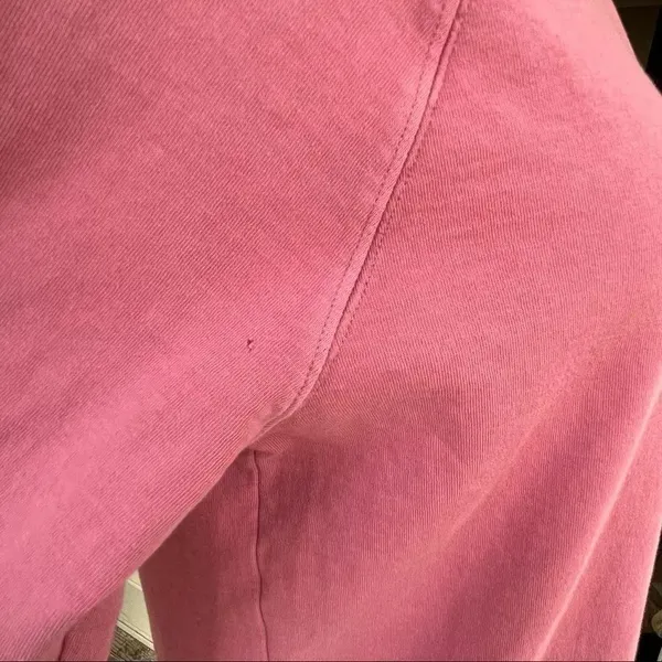 Athleta Pink Oversized Crew Neck Sweatshirt S - Image 8