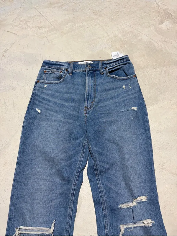 Abercrombie & fitch the ankle straight ultra high rise Jeans 28/6R - Image 5