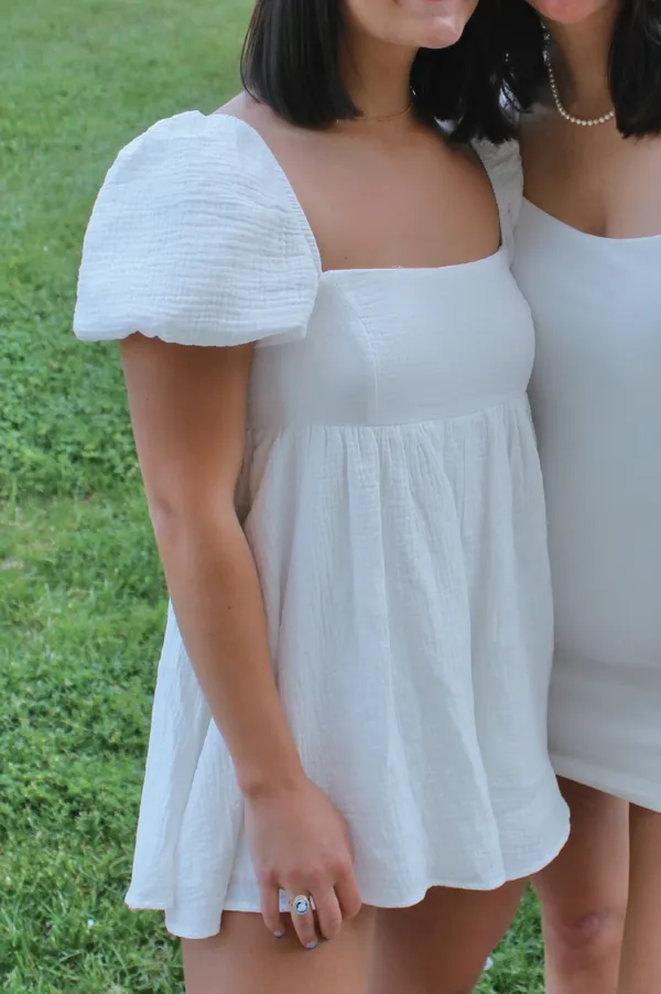 Princess Polly White Romper - Image 2