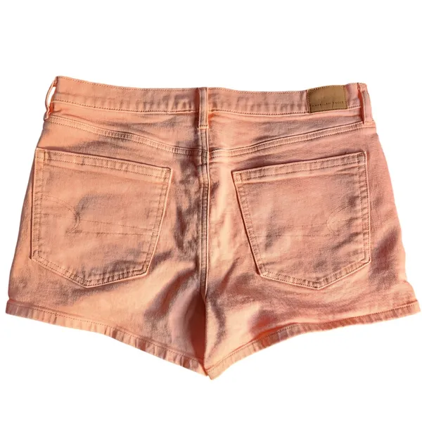 American‎ Eagle Womens Soft Grunge Orange Shorts Stretched, 12 - Image 7