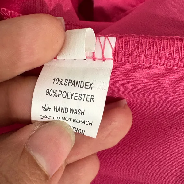 🆕 Elegant Pink Women's Dress Size L - Image 7