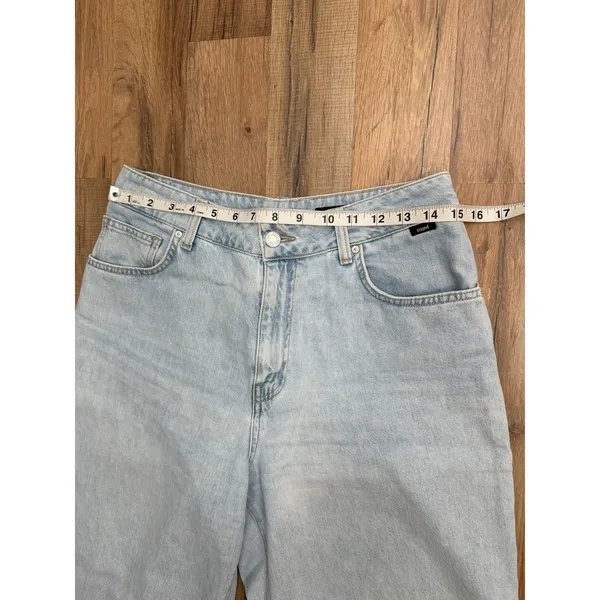 Mavi Paloma High Rise Wide Leg Jeans Light Wash‎ 100% Cotton Size 27 - Image 11