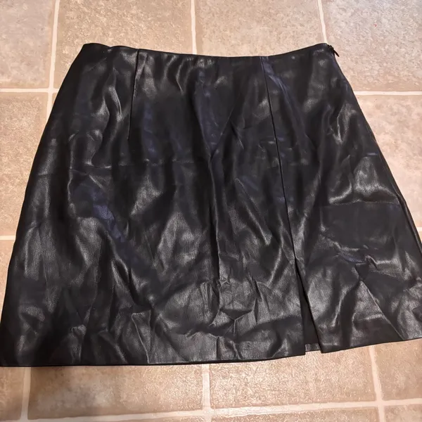 OAK + FORT Black Mini Pencil Skirt Night Out - Image 2