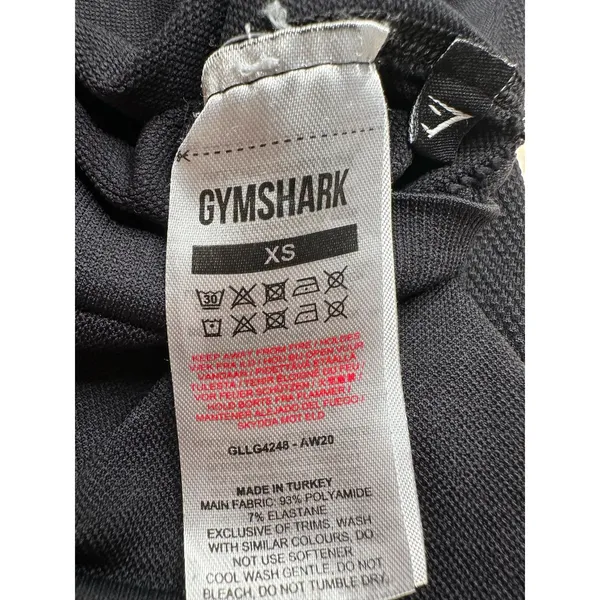 Gymshark: Black Biker Shorts - Image 6