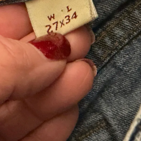 Abercrombie & Fitch Bootcut Jeans Blue 27 Women Low Rise Y2K Denim - Image 8