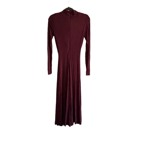 NWT Etcetera Wine Adorn Dress Size 00 - Image 2