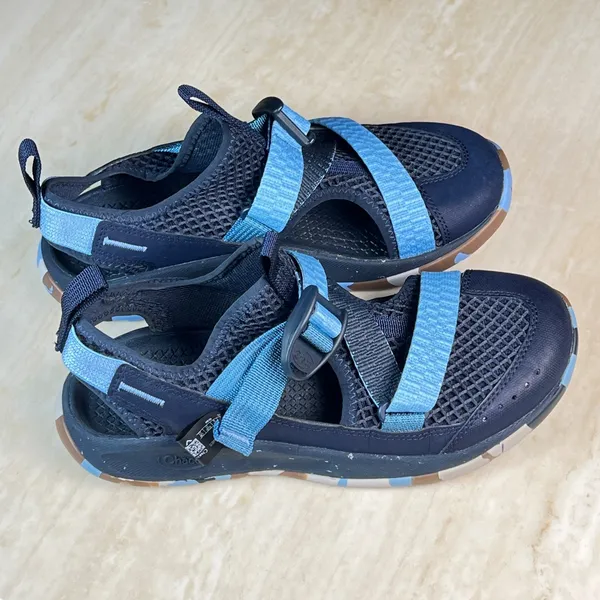 Chaco Odyssey Navy Blue Water Sandals Womens 6 Hiking Shoes J107024 - Image 3