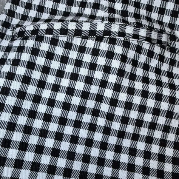 Old Navy Womens Size 14 Black White Gingham Check Skinny Ankle Pants Stretch - Image 7