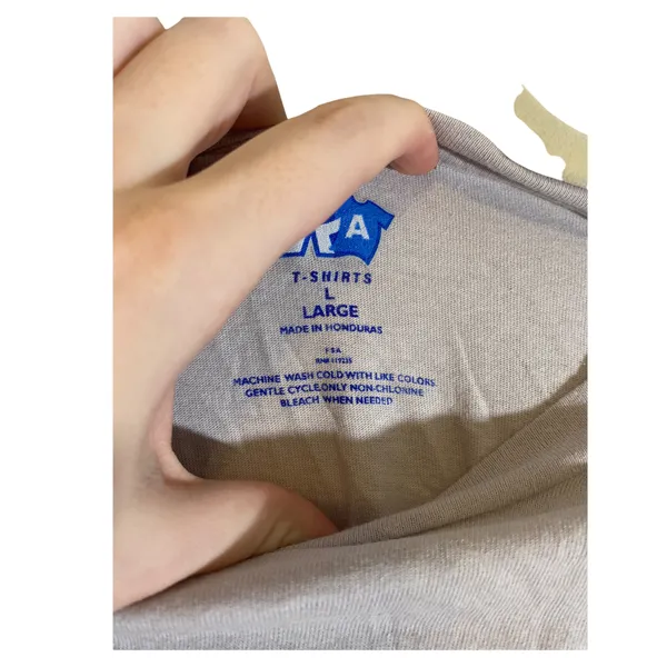 Aloha Hawaii License Plate Grey Short Sleeve T-Shirt - Image 5