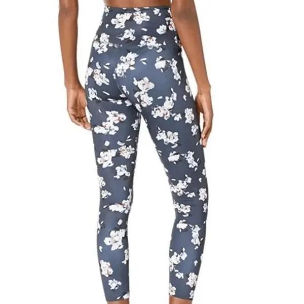 Beyond Yoga Navy Blue Olympus Impressionist High Waisted Leggings Medium - Image 11