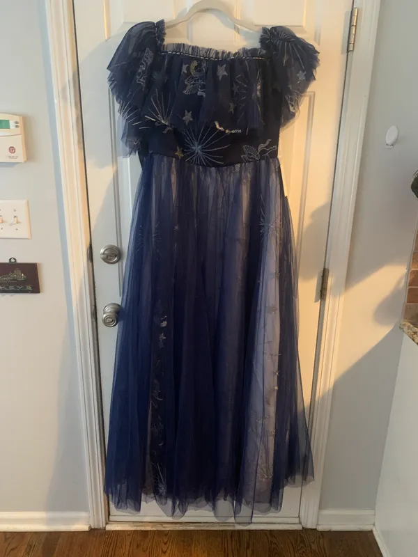 Brand New with Tag A-Line Elegant Prom Formal Evening Dress Off Shoulder Size 10 - Image 6