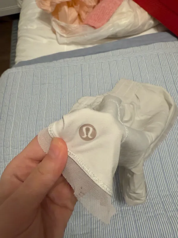 White Lululemon Shorts - Image 3