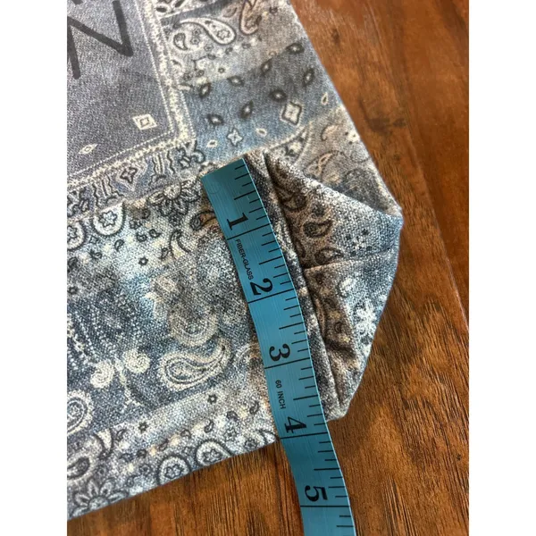 JOHNNY WAS X SASSON Denim Tote Bag Bandana Shopper JW SUSTAINABLE - Image 8