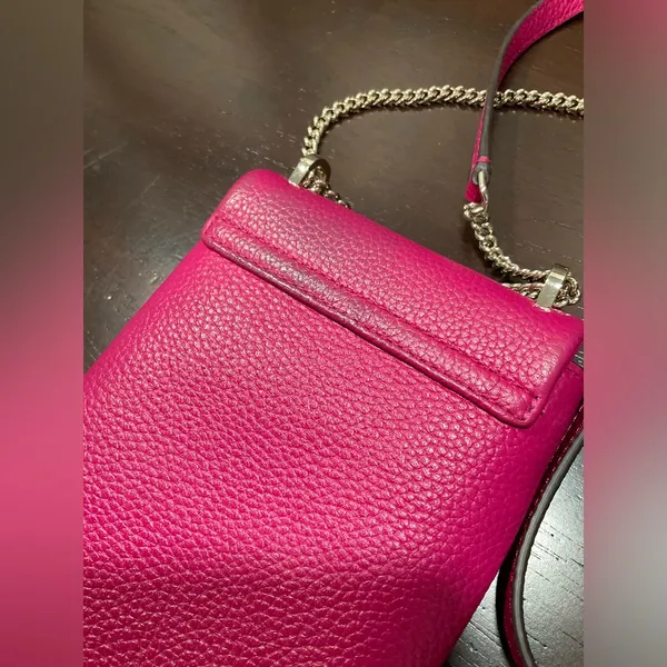 Kate Spade New York‎ Roulette Mini Pebbled Leather Phone Crossbody Bag - Image 3