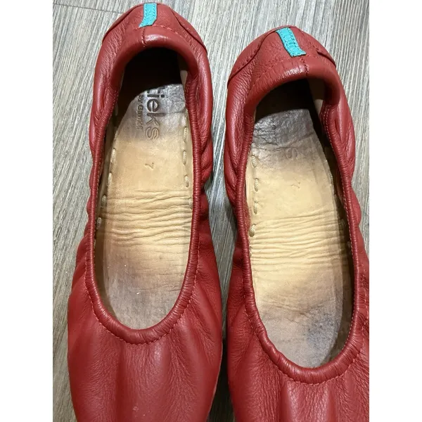 Tieks by Gavrieli Women's Ballet Flats True Love Red‎ Size 7 - Image 4