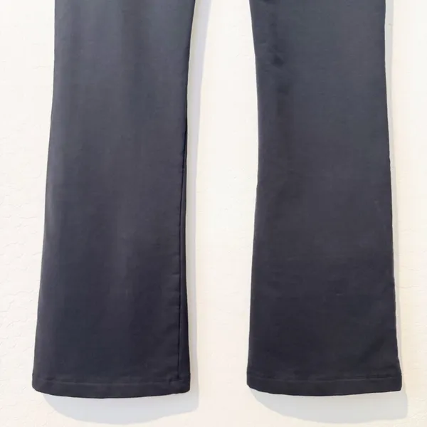 Daily Practice Pants Size‎ S Gray Flare Zipper Pull On Model Off Duty Minimalist - Image 12