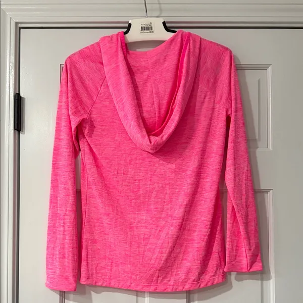 Under Armour Vivid Pink Pullover Hoodie - Image 5