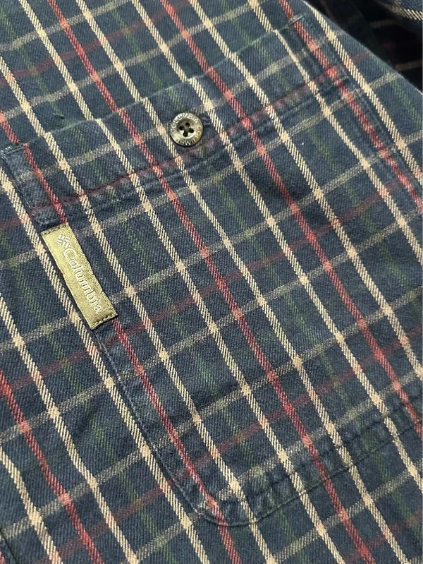 Columbia River Lodge Plaid Hunting Button Shirt - Image 5