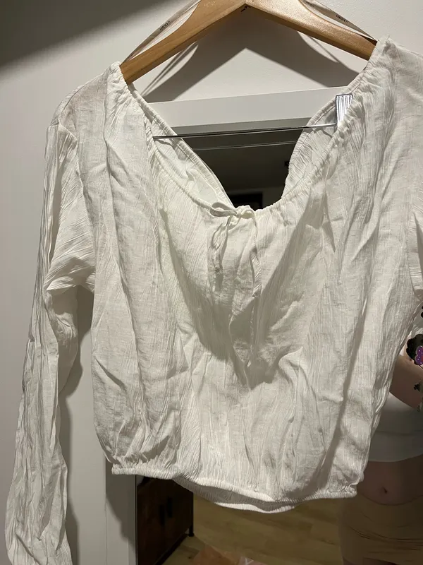White peasant Blouse - Image 3