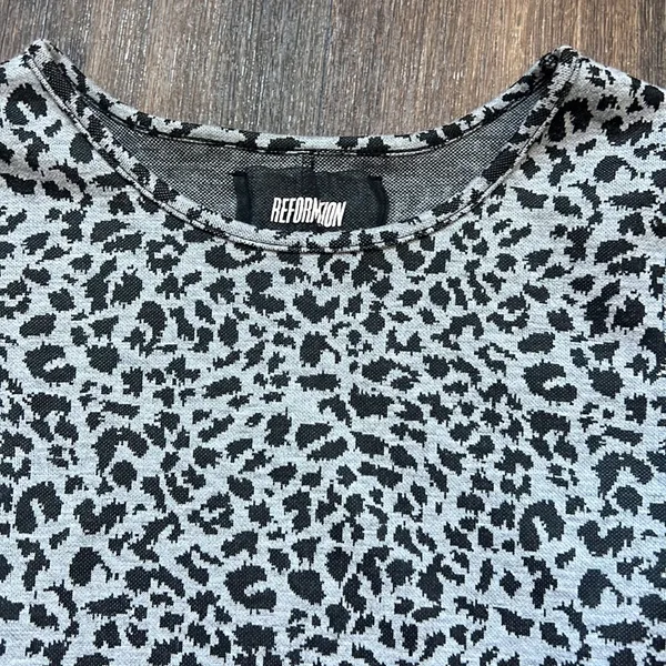 Reformation Leopard Dress - Image 3
