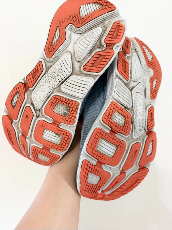 Hoka One W Bondi 7 Light Blue Womens Size 8 Athletic Cushioned Running Shoes - Image 7