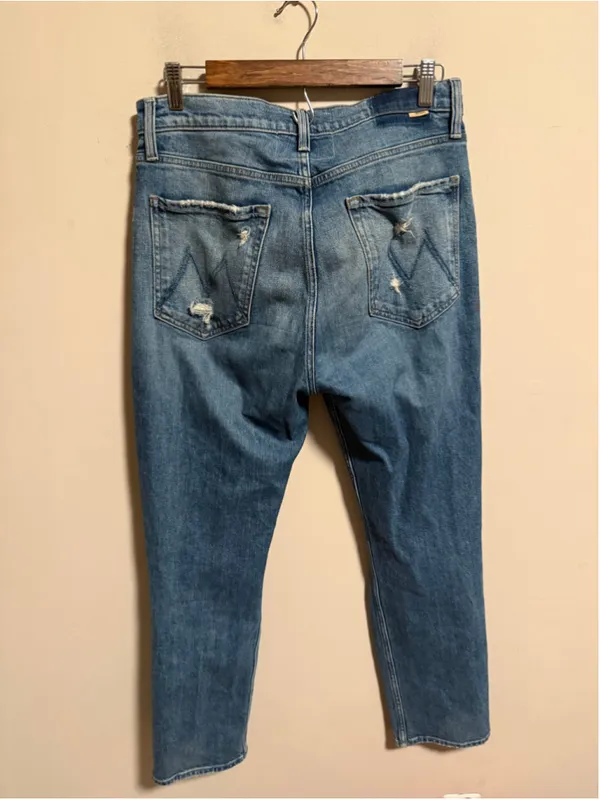 Mother High Waisted Rider Ankle Far Beyond The Sky- Size 30 - Image 4
