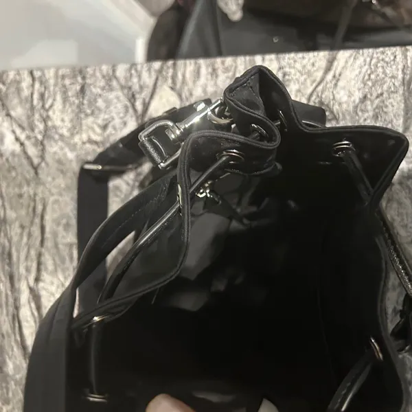 Tory Burch Black Logo Detail Bag - Image 12