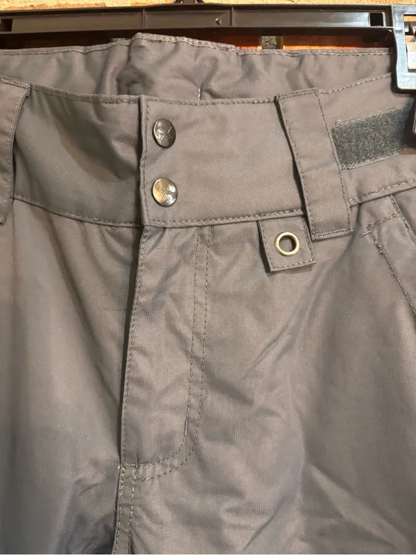 Arctix womens insulated waterproof ski snow pants gray M 31L - Image 2