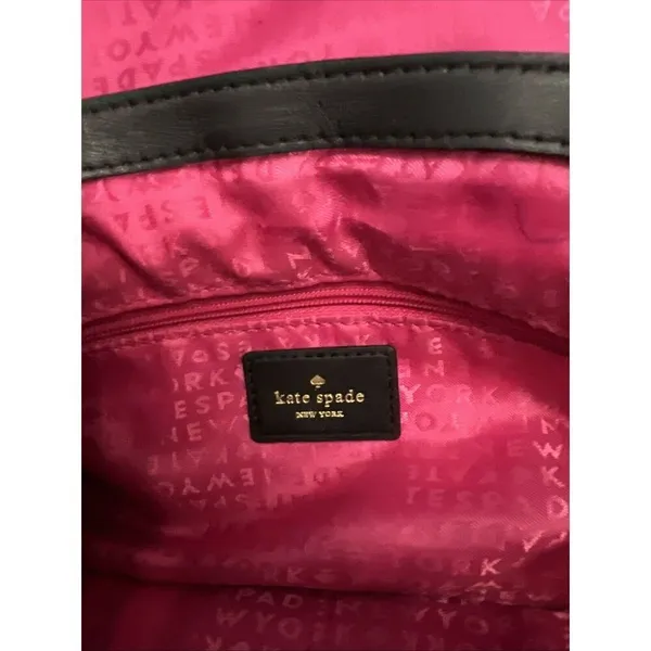 Kate Spade Cynthia‎ Astor Court Black Purse Handbag Shoulder Bag - Image 11