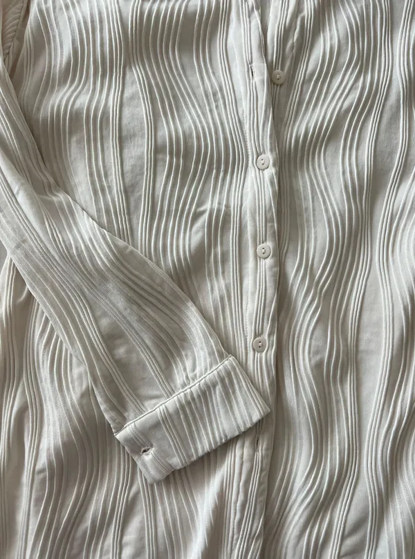 4th And Reckless Plisse Shirt - Image 4