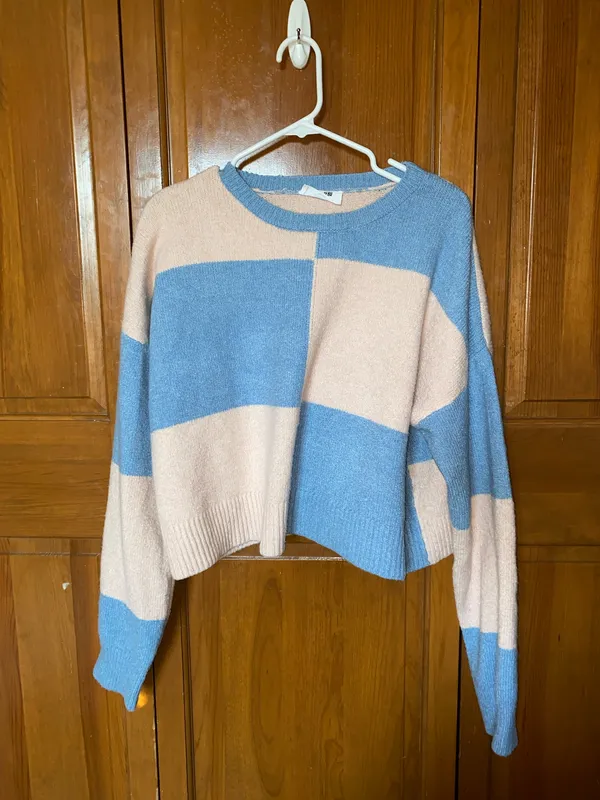 HYFVE Sweater Cropped Colorblock Medium  - Image 3