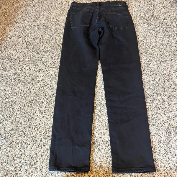 EDWIN Hana Classic Tapered Black‎ Denim Jeans Women's Size 25 - Image 9