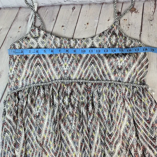 Free People Periscopes In The Sky Strappy Open Back Mini Dress OB407099 Med - Image 8