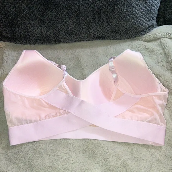 Rhonda Shear Molded Cup Bra With Mesh Back Detail, 2X - Image 2