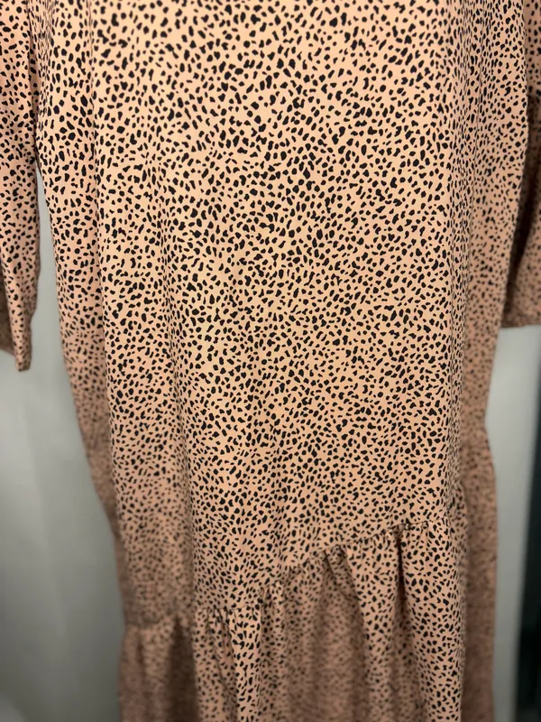 Animal Print Dress Pink Size M - Image 2