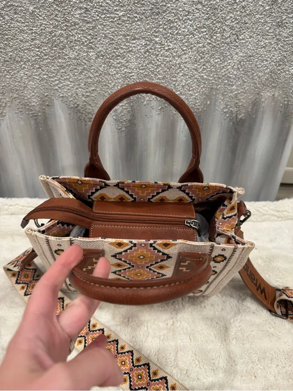 Wrangler Southwestern Crossbody Tote - Image 4