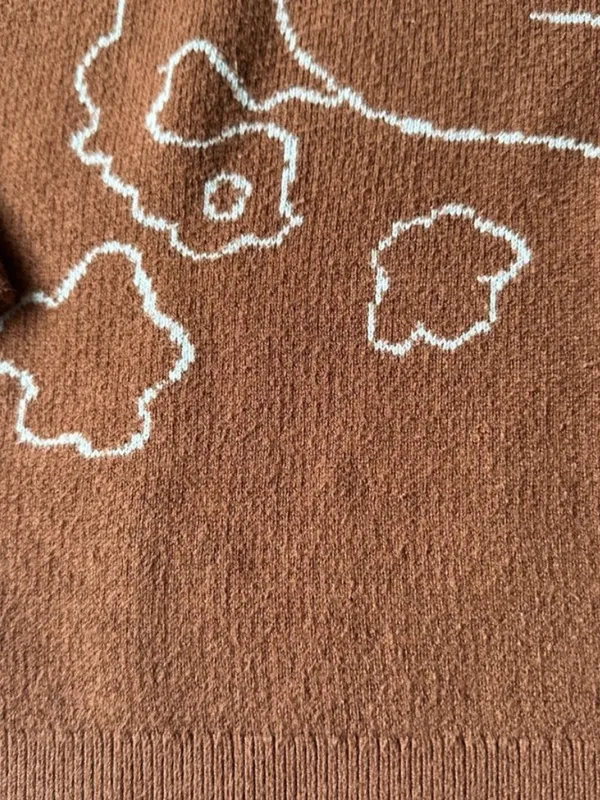 Aritzia TNA brown elephant sweater - Image 8